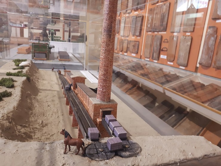 Ziegelmuseum Wien, Modell Röhrenofen, März 2018