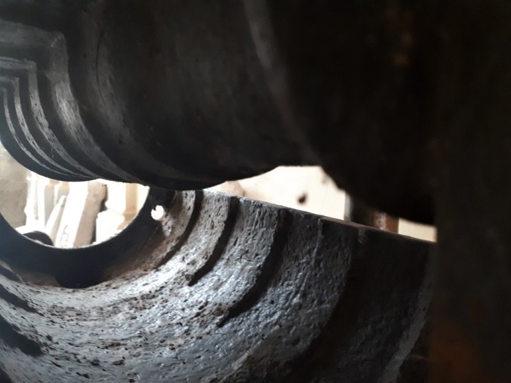 Ziegelmuseum_Schlittenpresse für Preßdachziegelherstellung um 1850